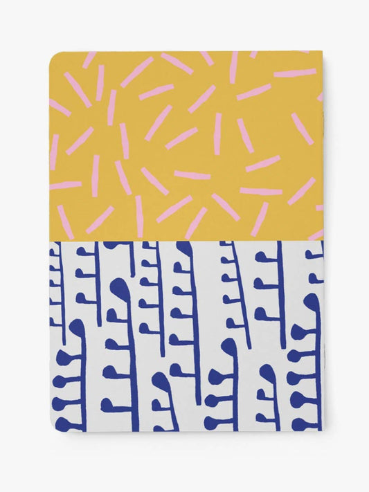 Färgglad anteckningsbok från Typealive baksida