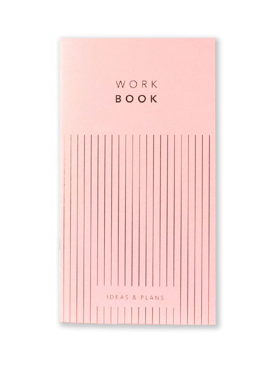 Workbook i rosa