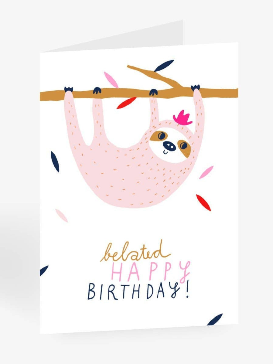 Födelsedagskort försenad från typealive