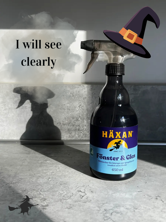 Häxans fönsterputs manifesterar