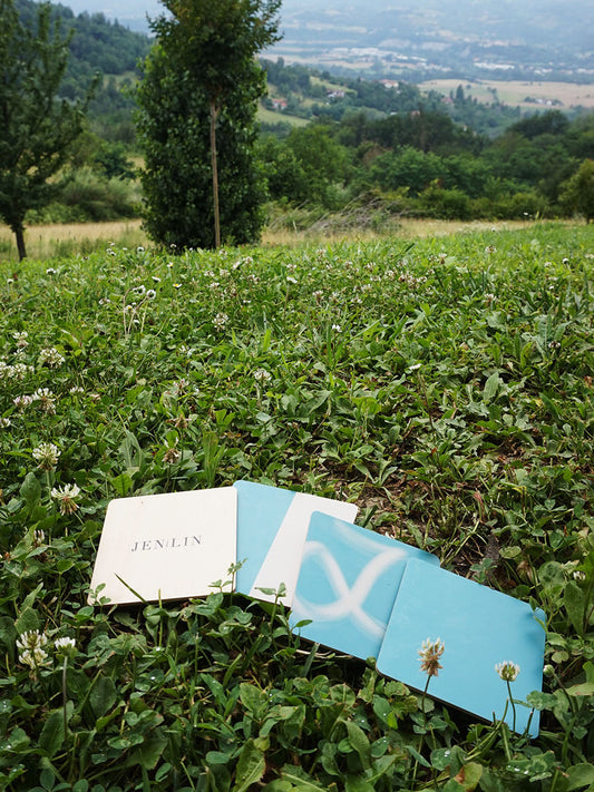 Jenilin glasunderlägg 4-pack