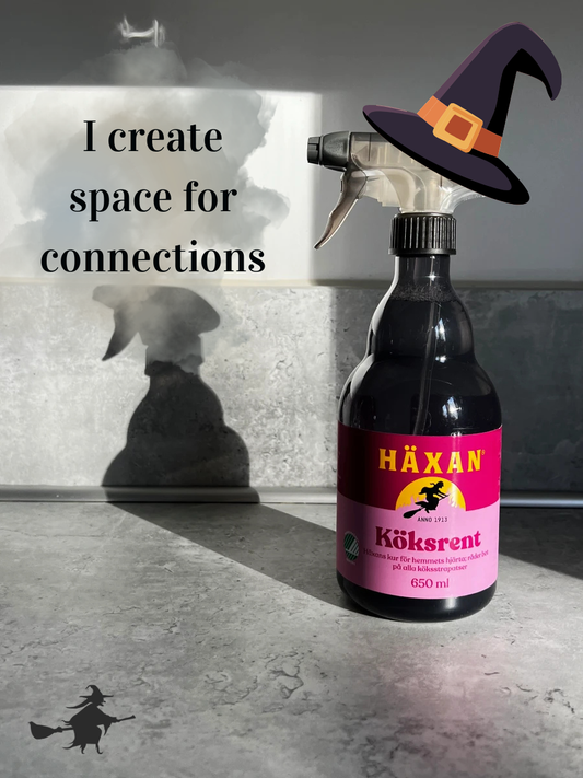 Köksrent från häxan manifesterar