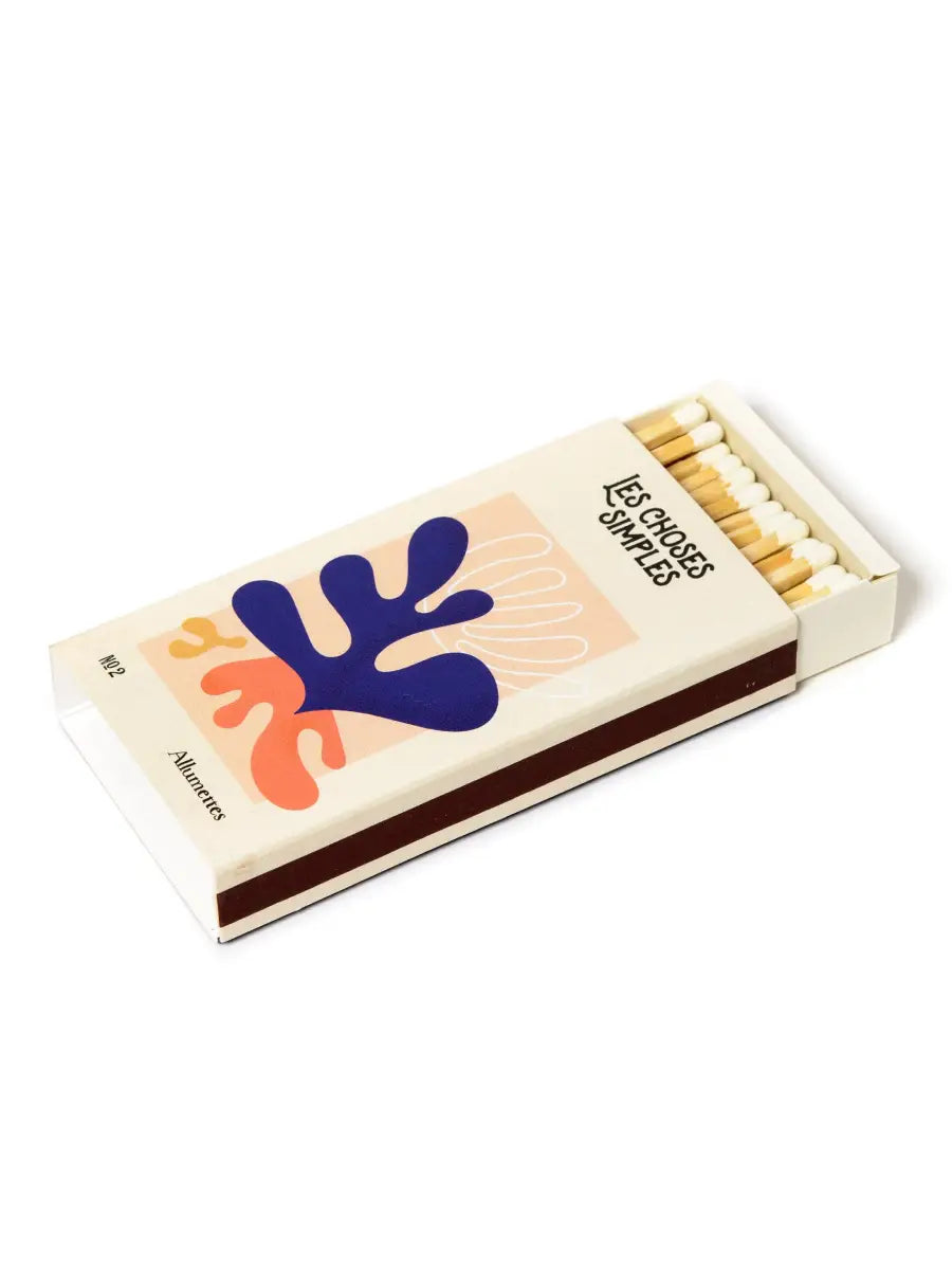 Tändsticksask blått motiv från Les Choses Simples