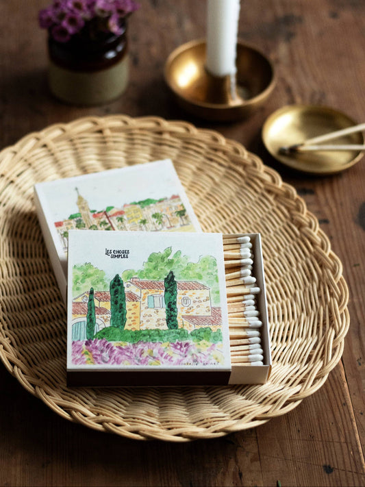 Miljöbild tändsticksask från Les Choses Simples