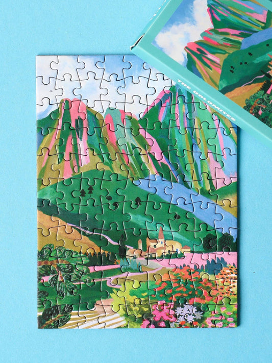 Pusslad Dolomiterna 99 bitar