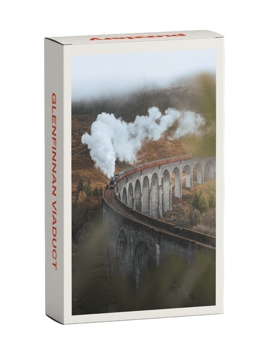 Minipussel i 99 bitar Glenfinnan Viadukt