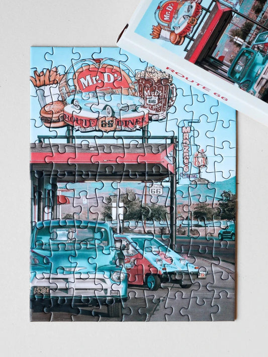 Route 66 minipussel färdig