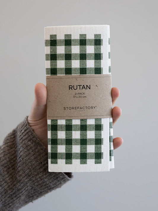 Disktrasa rutan från Storefactory i färg grön