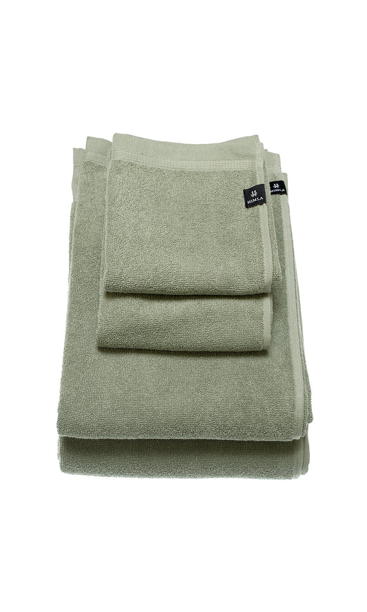Lina handduk från Himla i färgen Sage