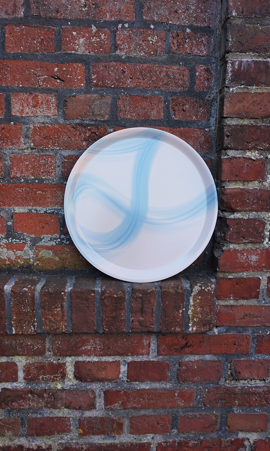 Jenilin Bricka i stucco 38Ø tegelvägg