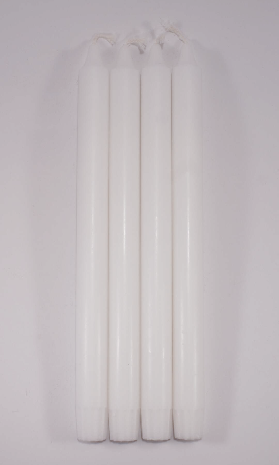 Kronljus från Delsbo Candle vit 8-pack