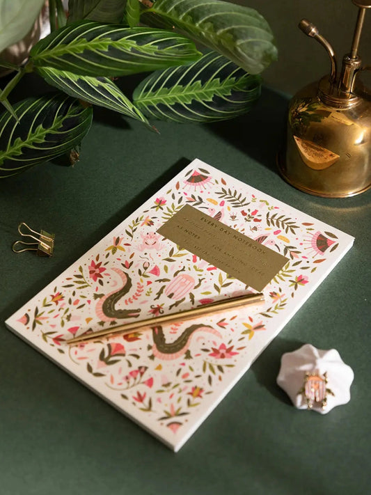 ATWTS notebook rosa croco