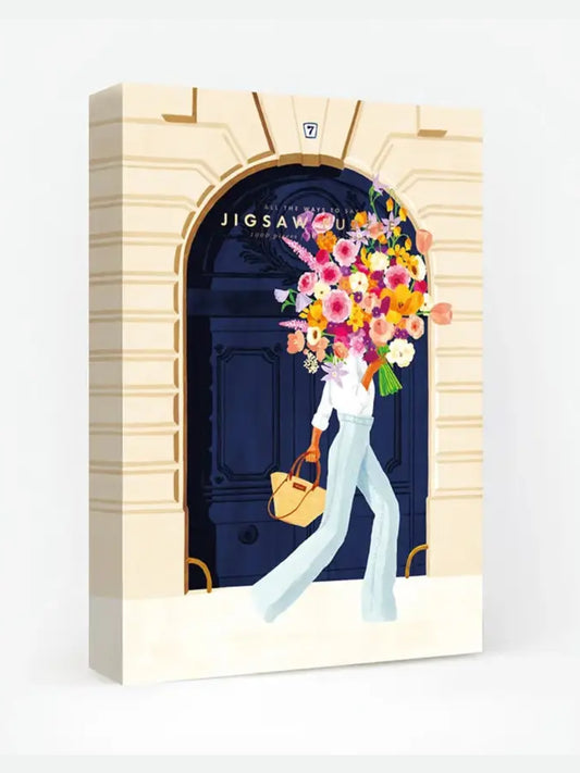 Produktbild pussel parisiska dörren