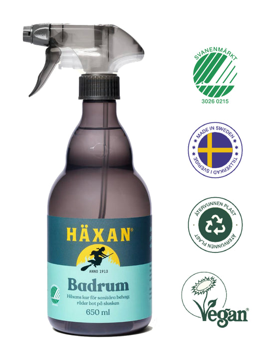 Häxan badrum rengöring