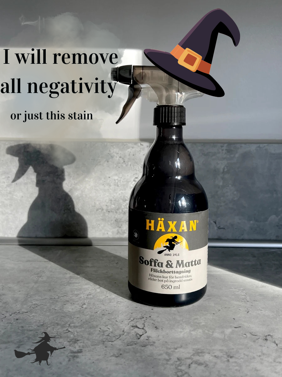 Häxans soffa & matta manifesterar 