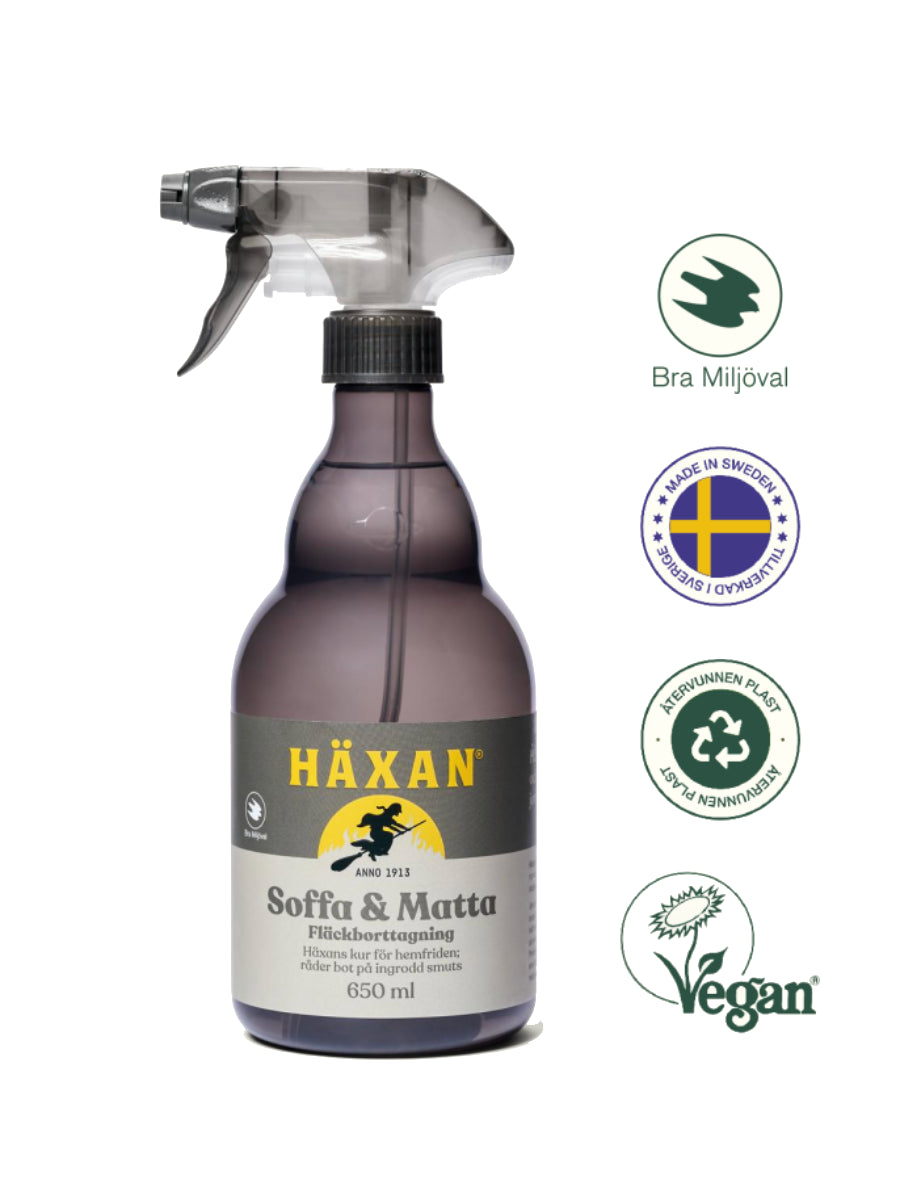 Häxans textilrengöring soffa & matta