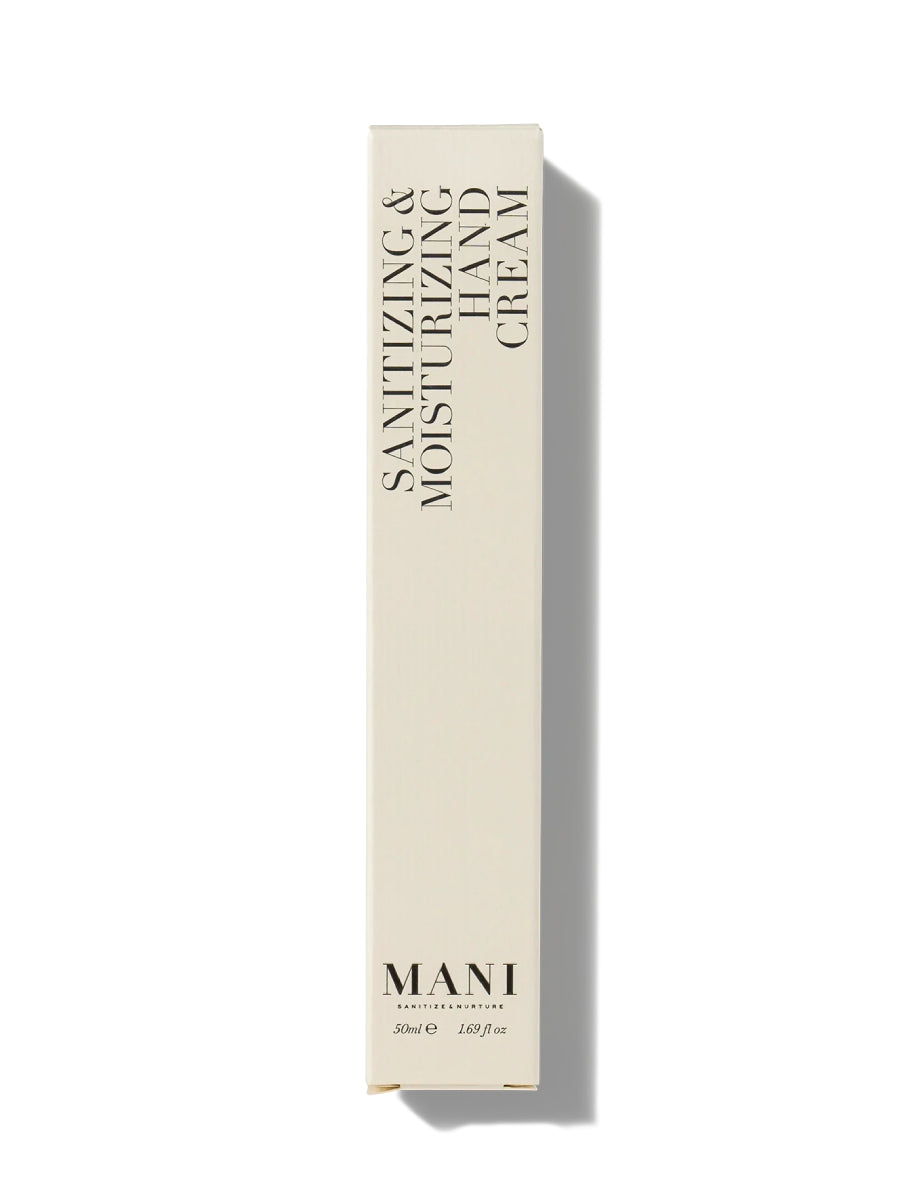 Förpackning till handkräm från Mani