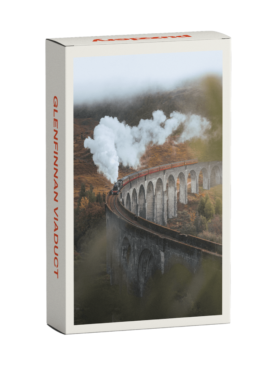 Minipussel i 99 bitar Glenfinnan Viadukt