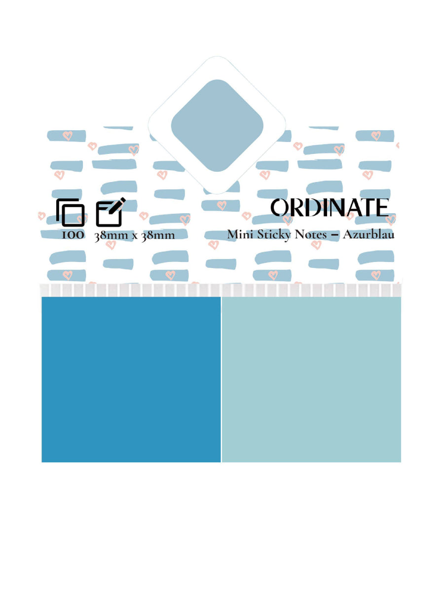 Mini klisterlappar blå