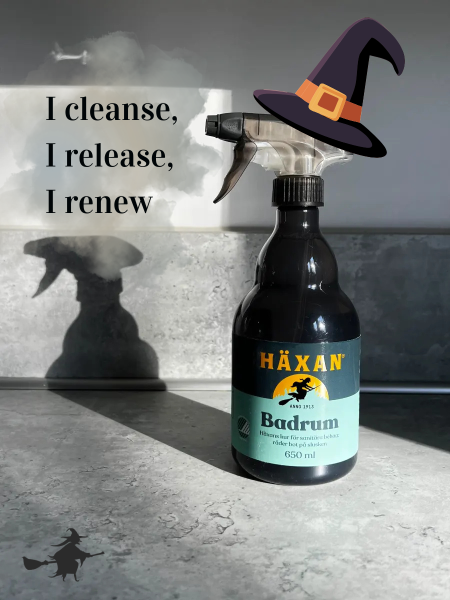 Häxan badrum som manifesterar 