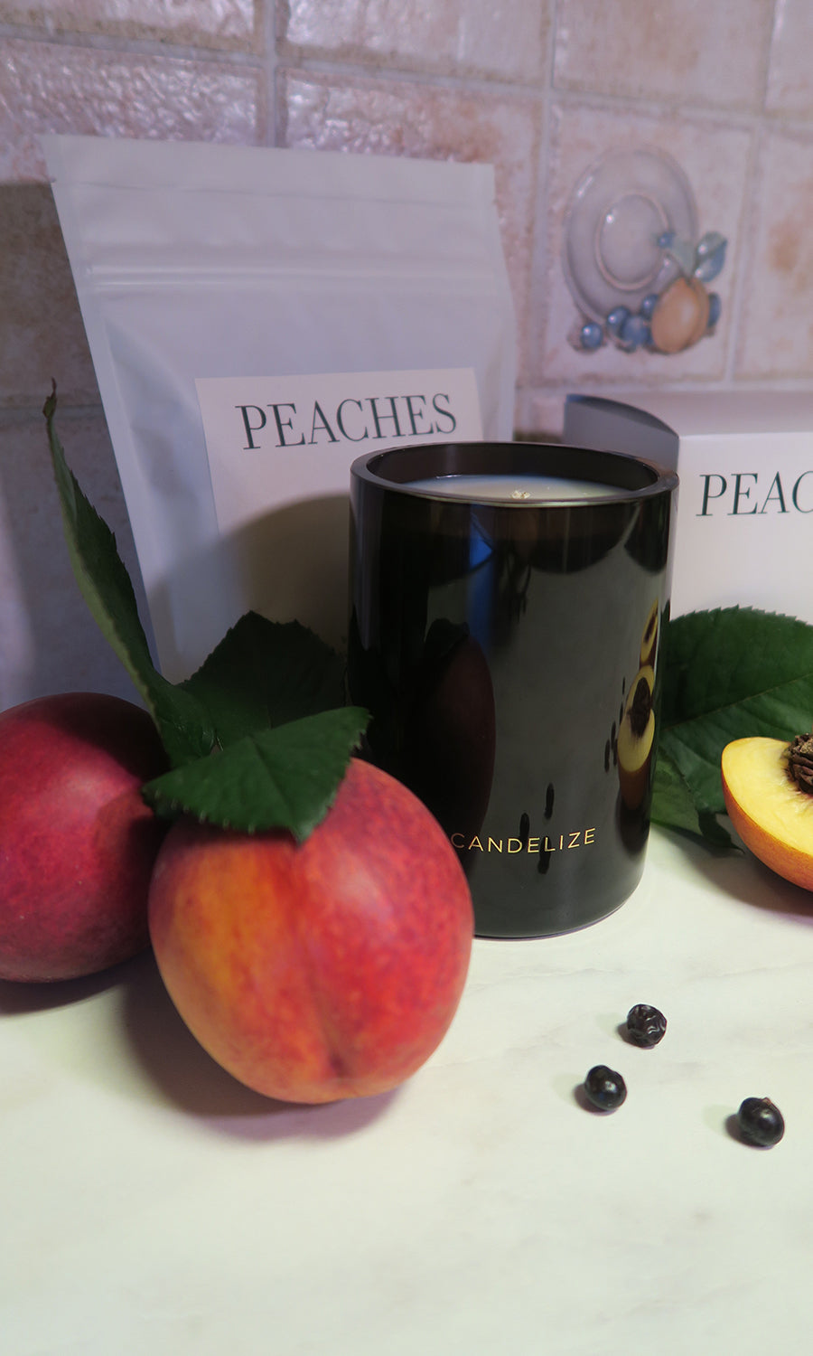 Doftljus från Candelize  Peaches