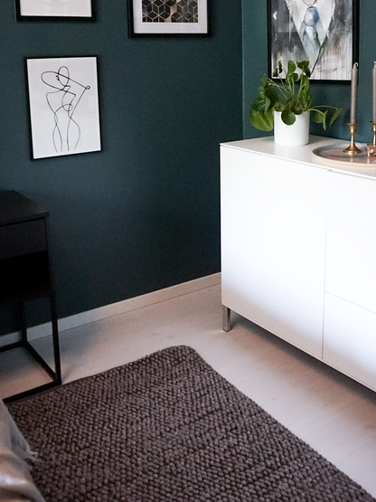 The loop rug från Formgatan Mole miljöbild Jenilin