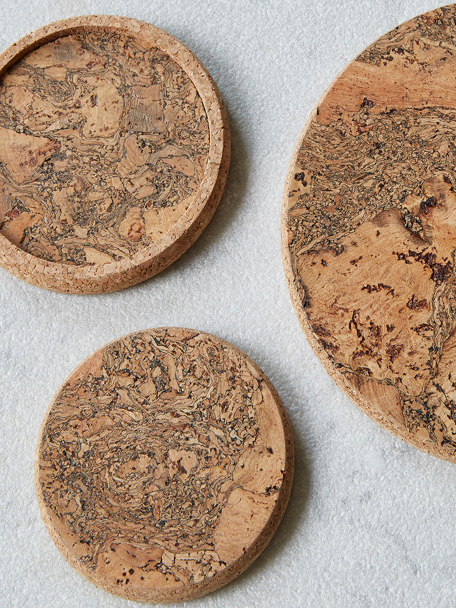 Kork karottunderlägg från Formgatan