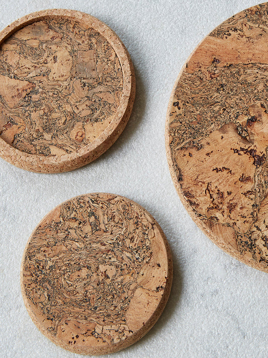Kork karottunderlägg från Formgatan