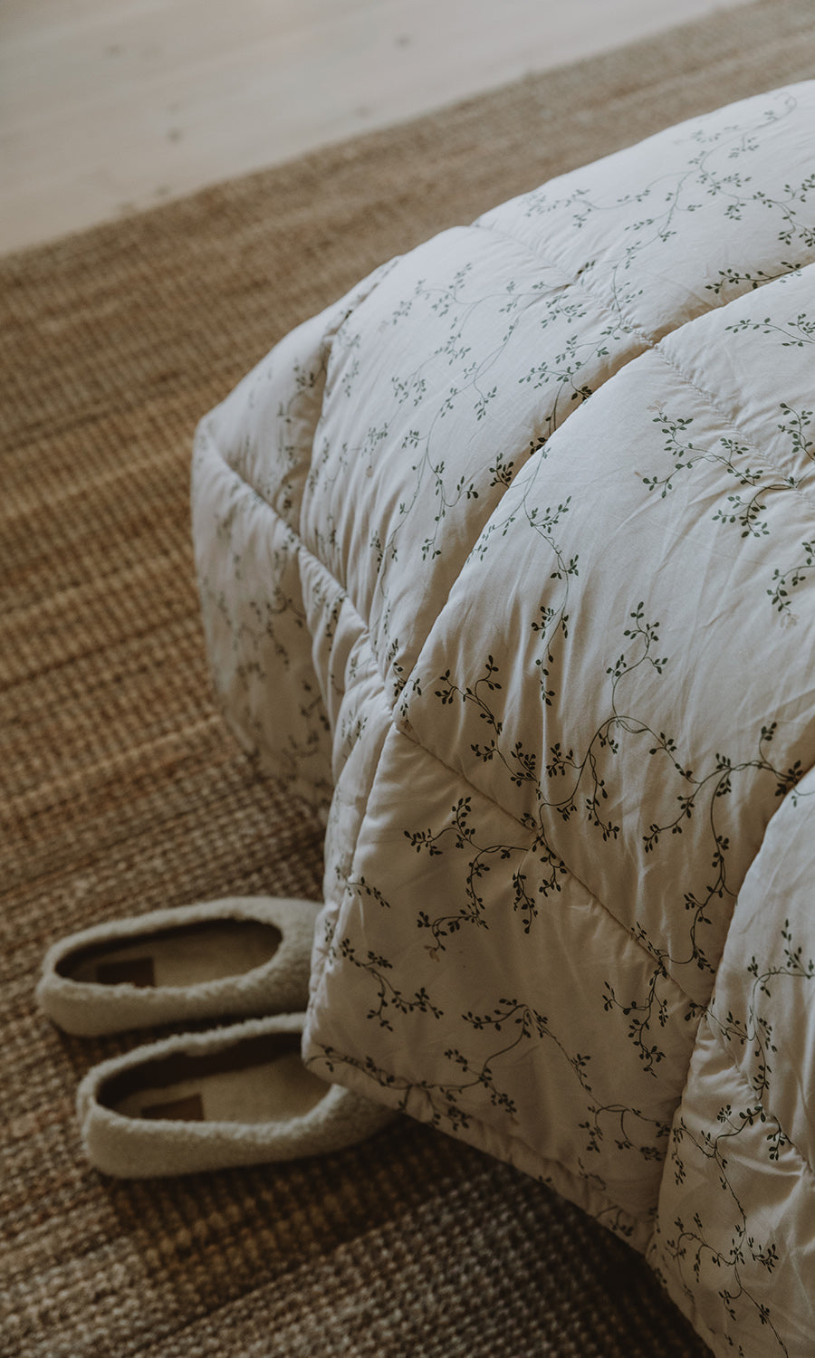 Garbo&Friends quilted detaljbild botany