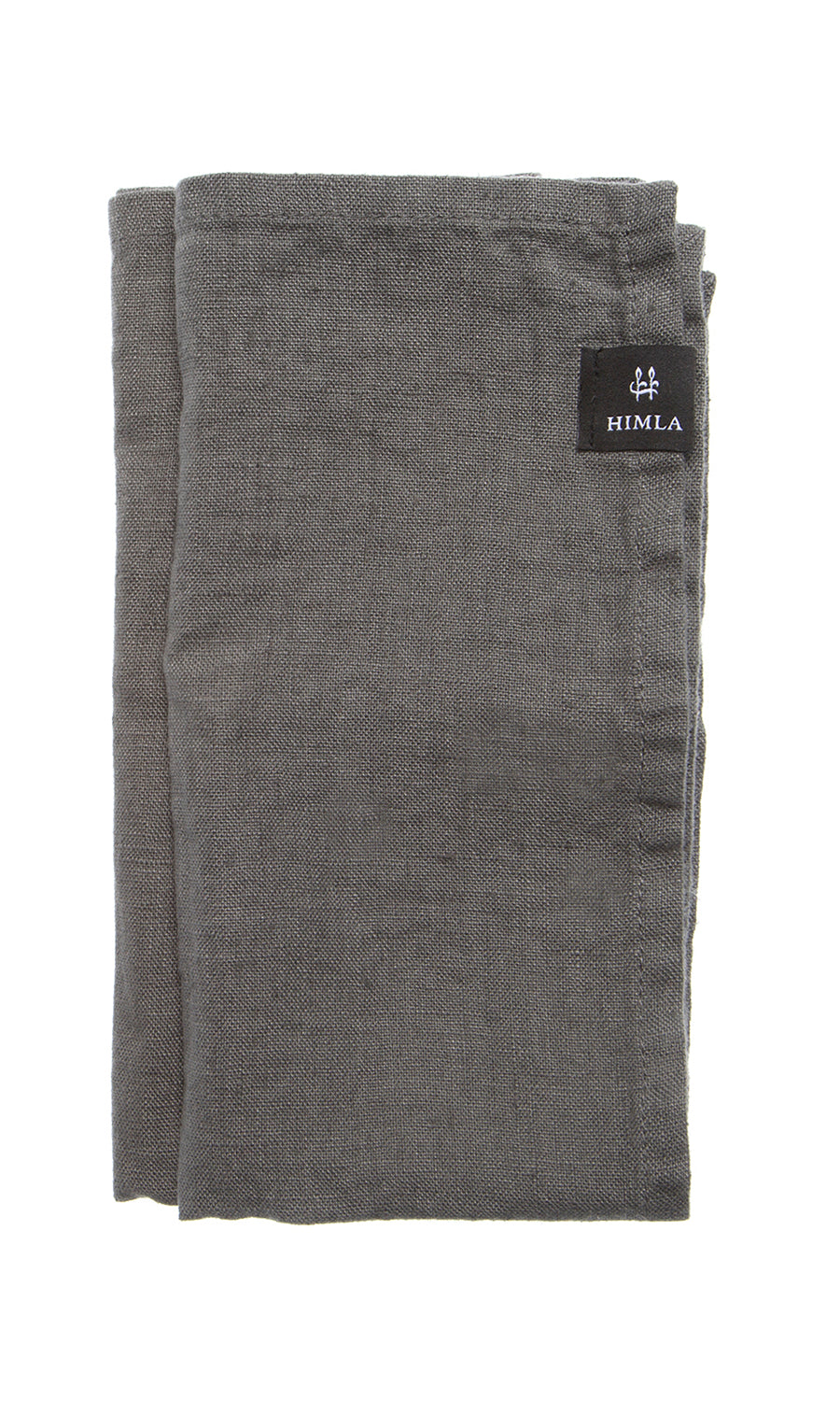 Linneservett Sunshine från Himla i färgen Charcoal