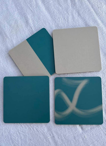 Jenilin underlägg 4-pack colorblocking