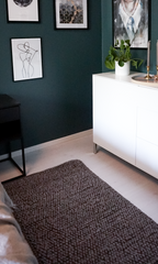 The loop rug från Formgatan Mole miljöbild Jenilin