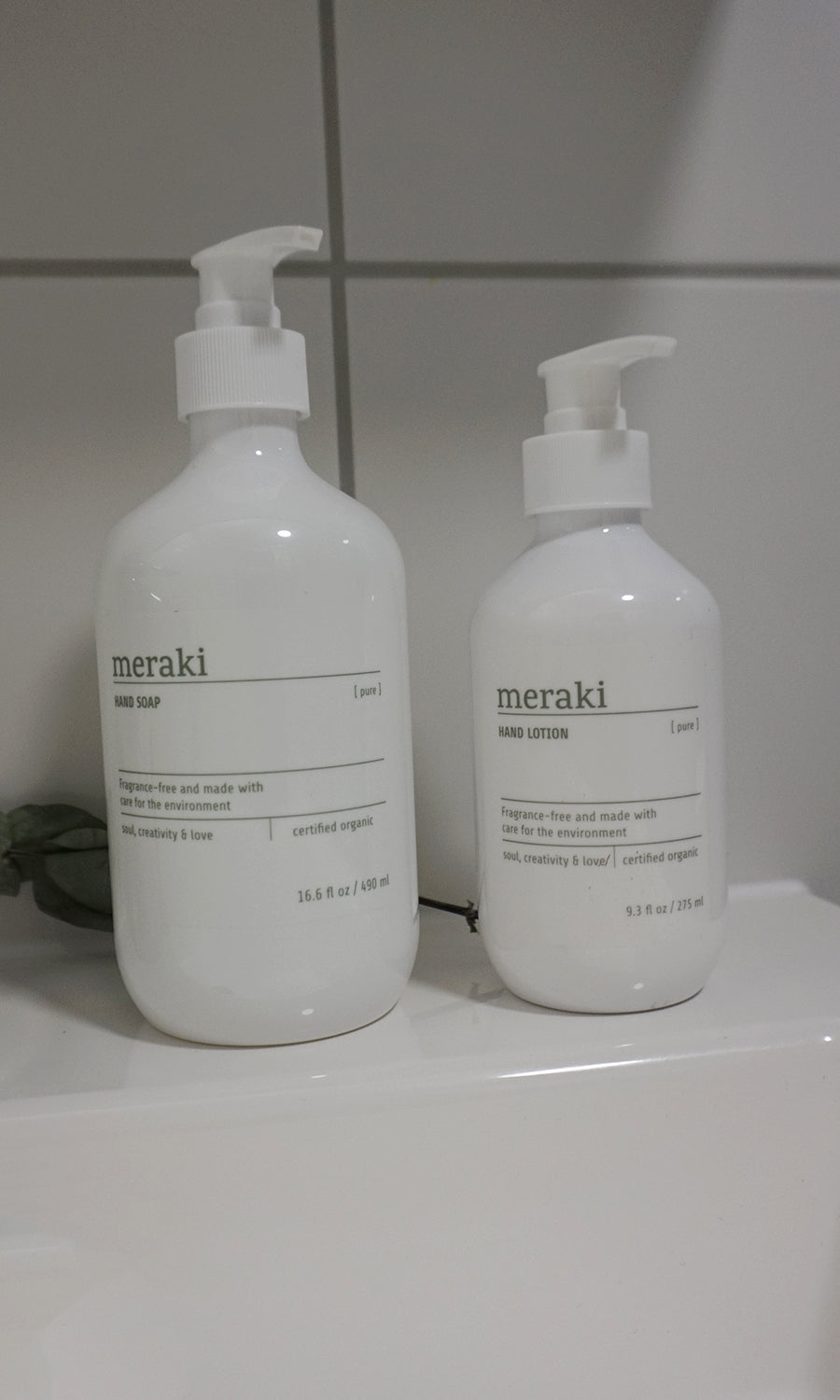 Meraki pure handlotion parfymfri
